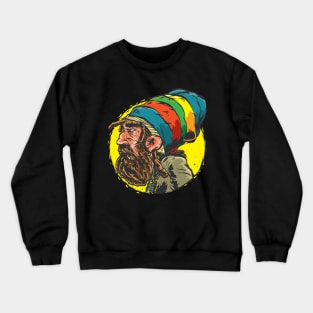 Rastaman Head Crewneck Sweatshirt